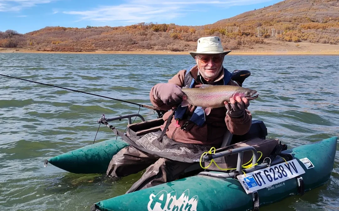 The fishing is great as the weather cools!