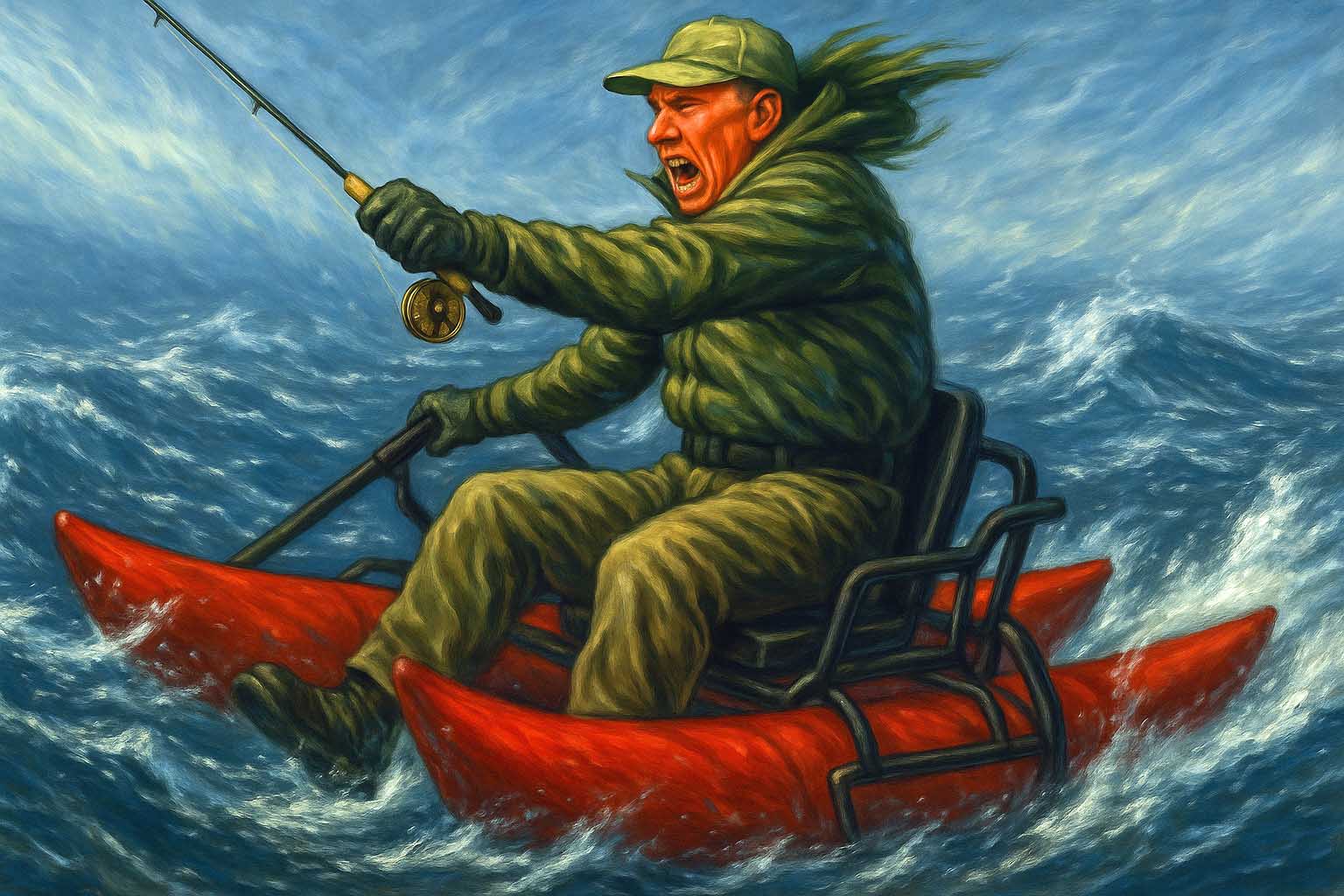 Check the weather before you venture out on the water.